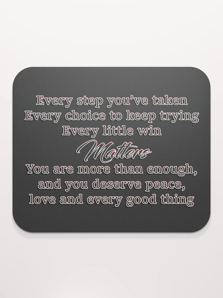 Positivity - Every Step Mouse Pad product image (2)
