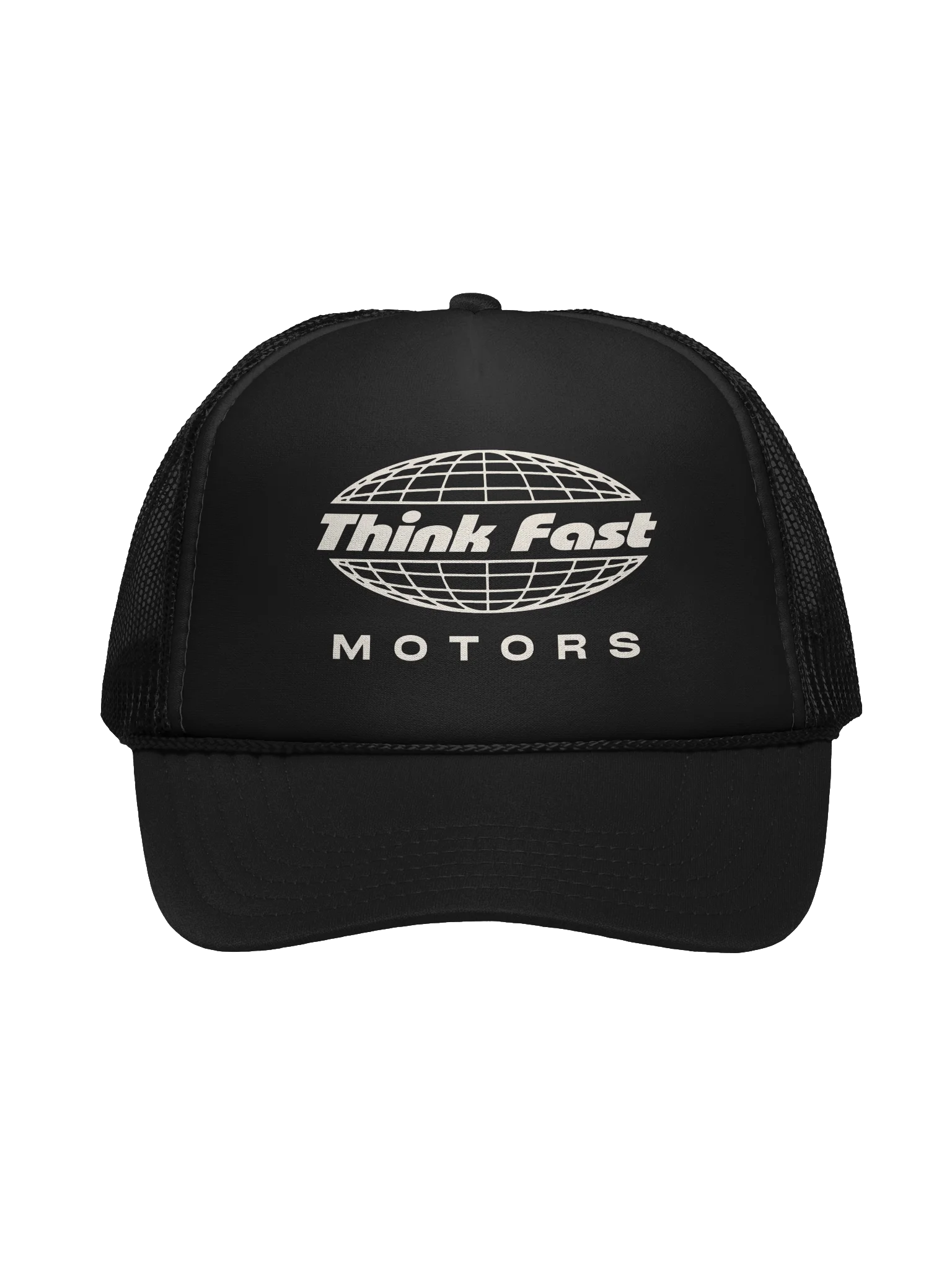 Think Fast Global Trucker Hat - Black product image (1)