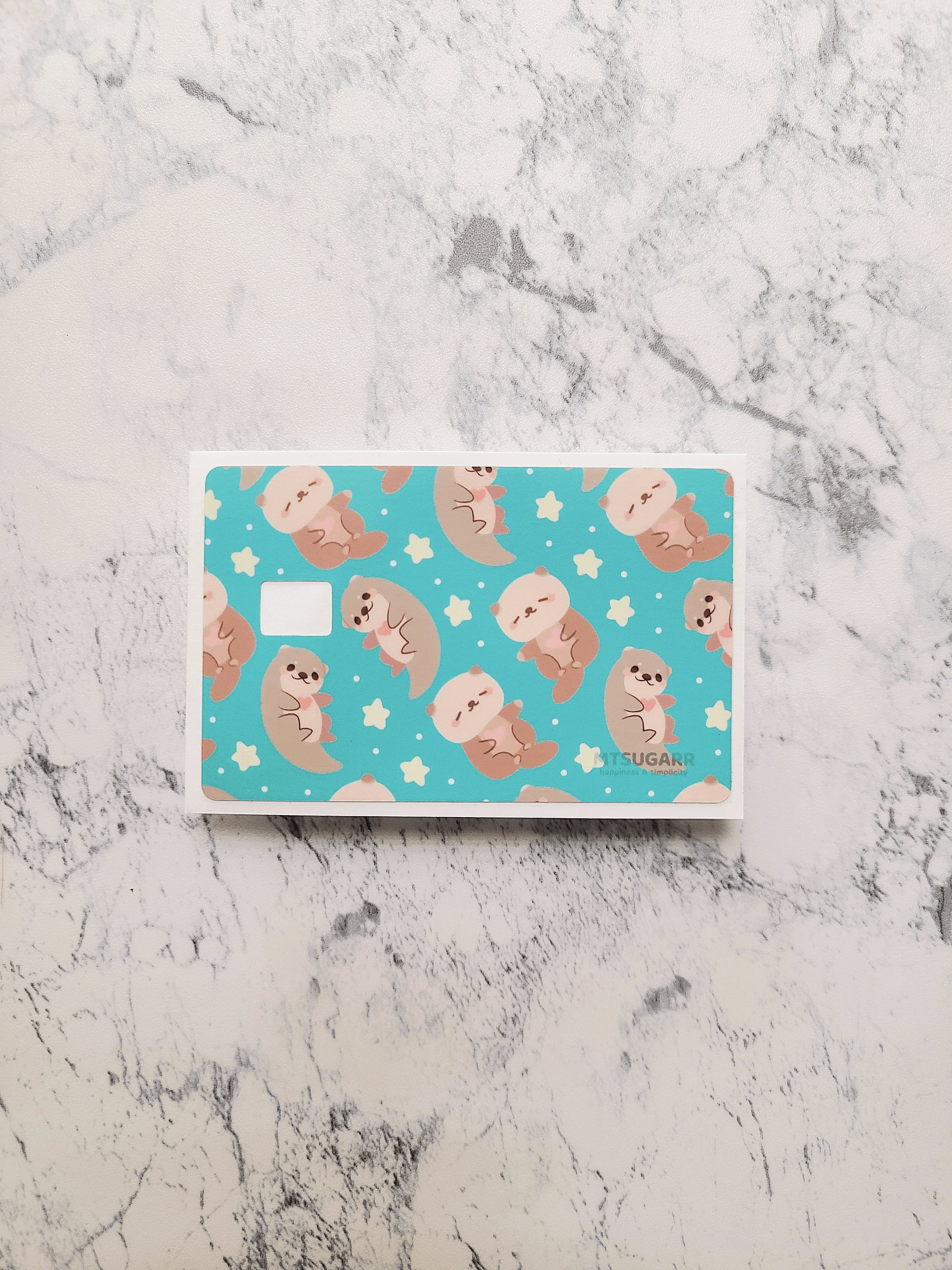 Otter Card Skin (Small Chip) product image (1)