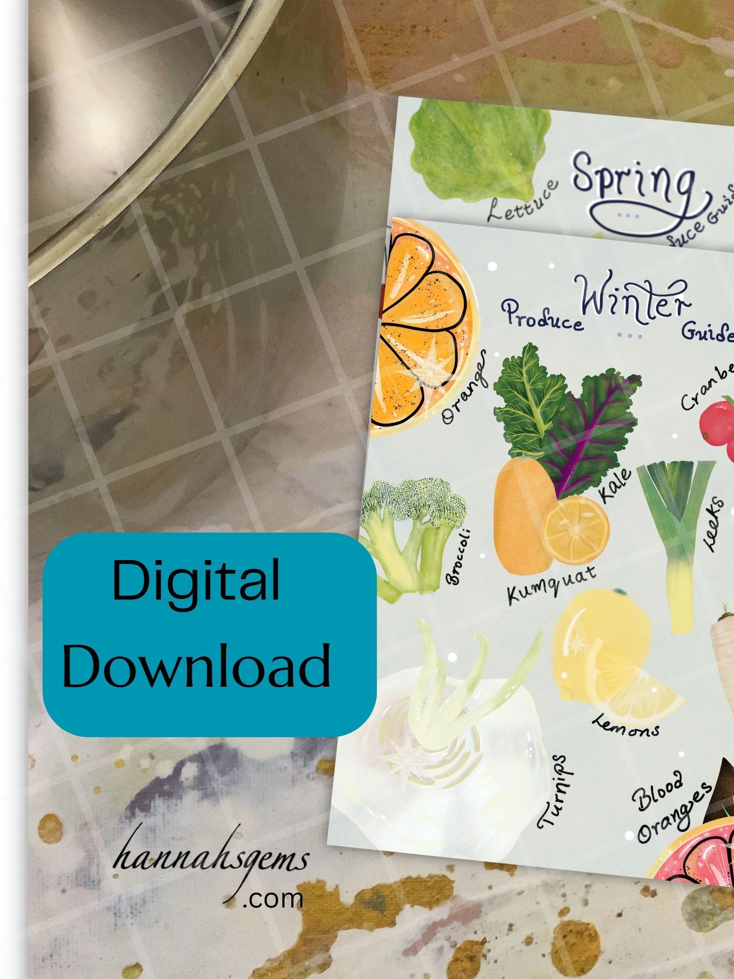 Seasonal Produce Guides product image (3)