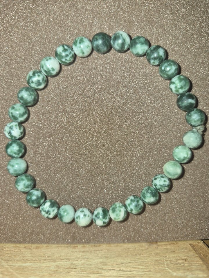 Green Tree Agate Bracelet product image (1)