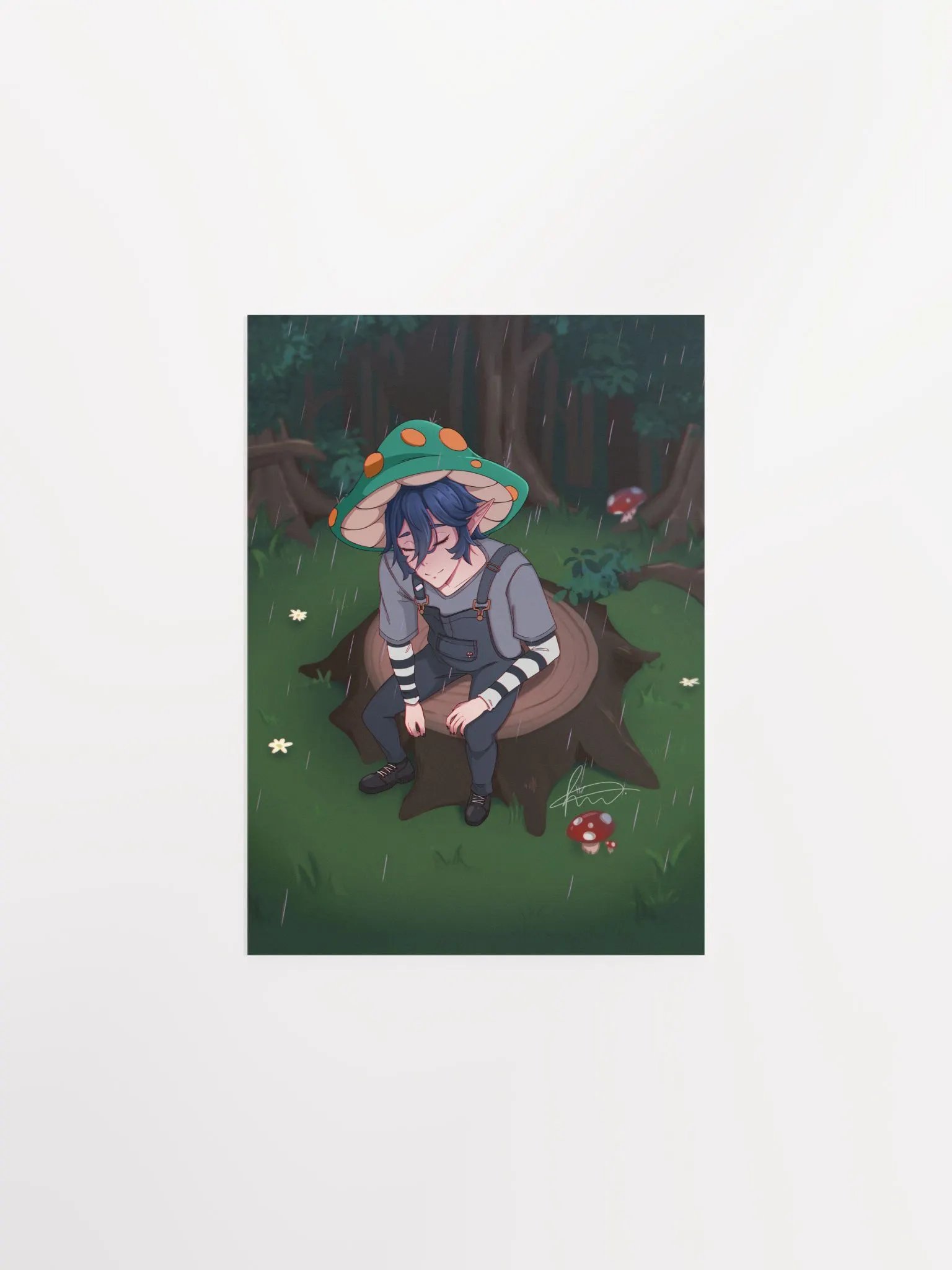 Warped Hat Poster product image (1)
