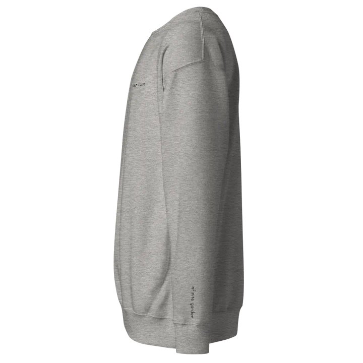 Ethereum is good crewneck (grey) product image (2)