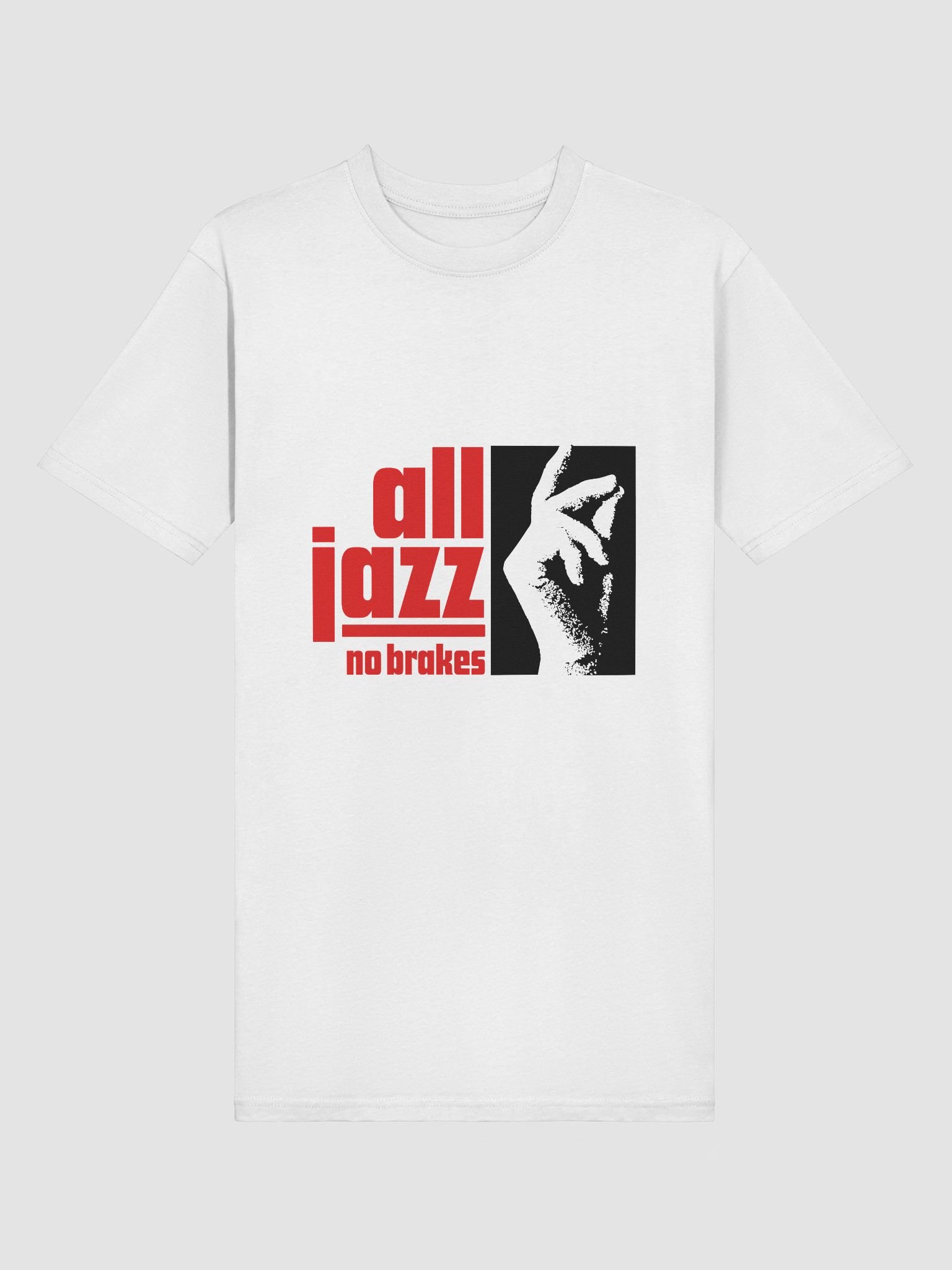 "The Jazzy Tee" (White) product image (3)