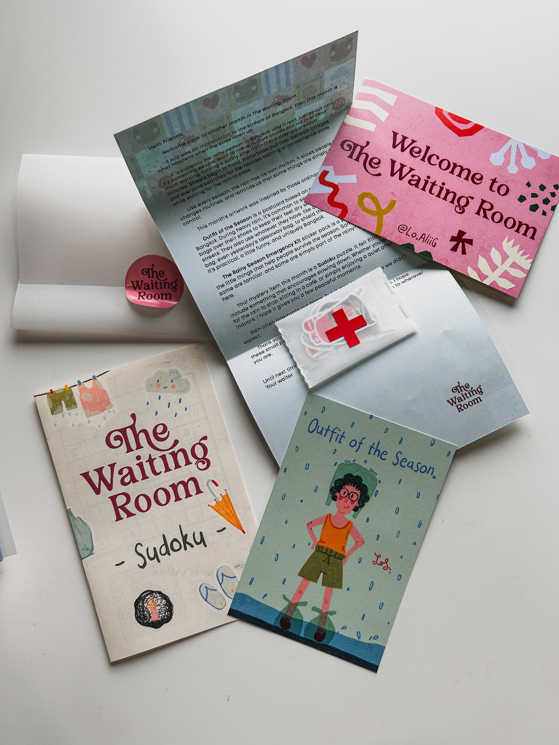 August Mail - Rainy Season product image (1)