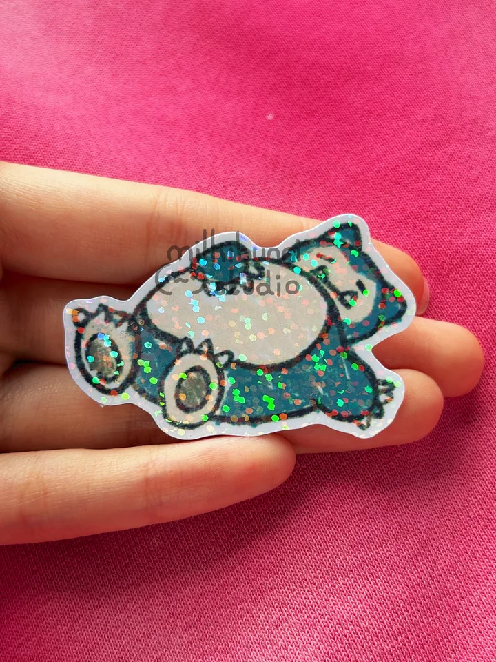 Snorlax Doodly Sticker product image (2)