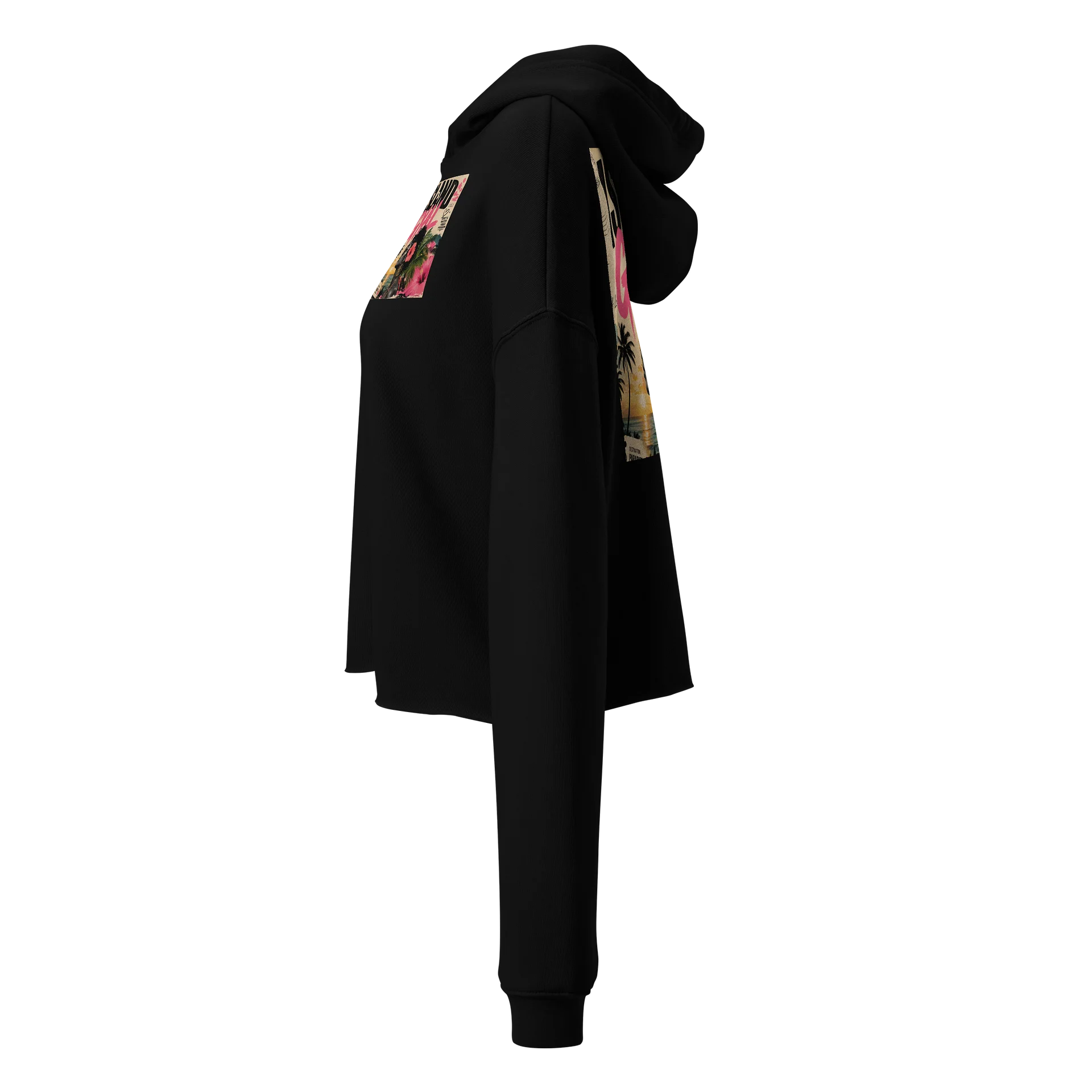Island Gyal Crop Hoodie product image (2)