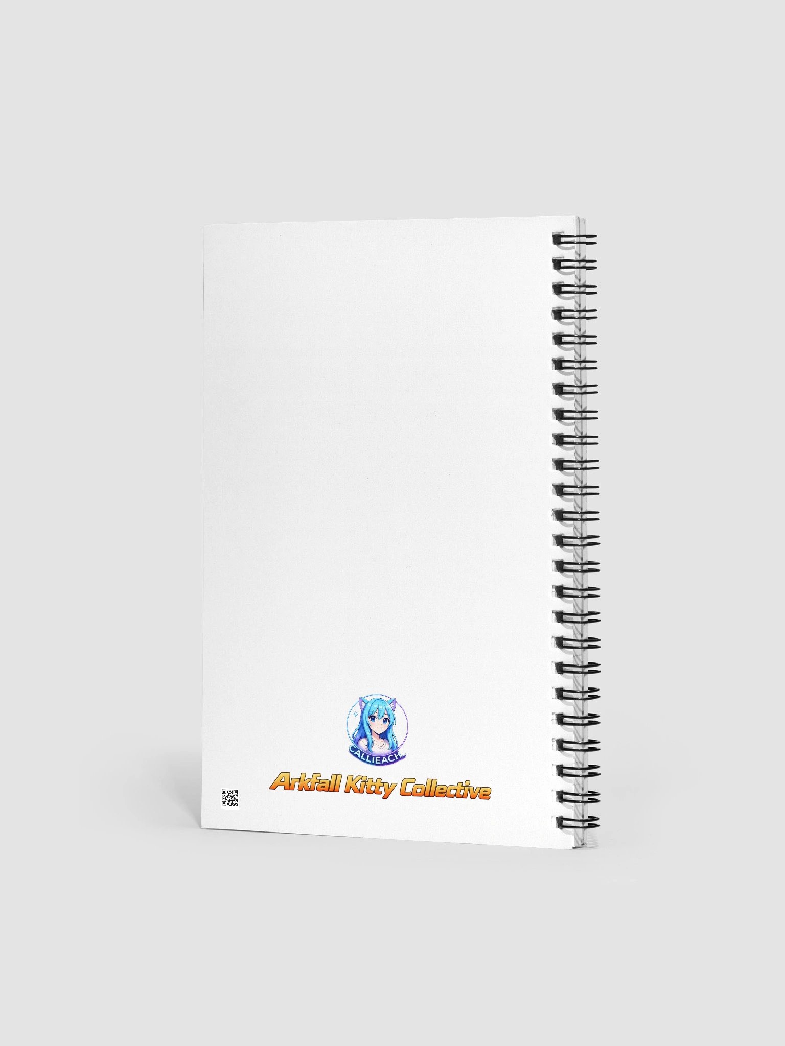 • AKC // Field Log Notebook | Arkfall Wednesday Spiral Notebook | Arkfall Kitty Collective product image (2)