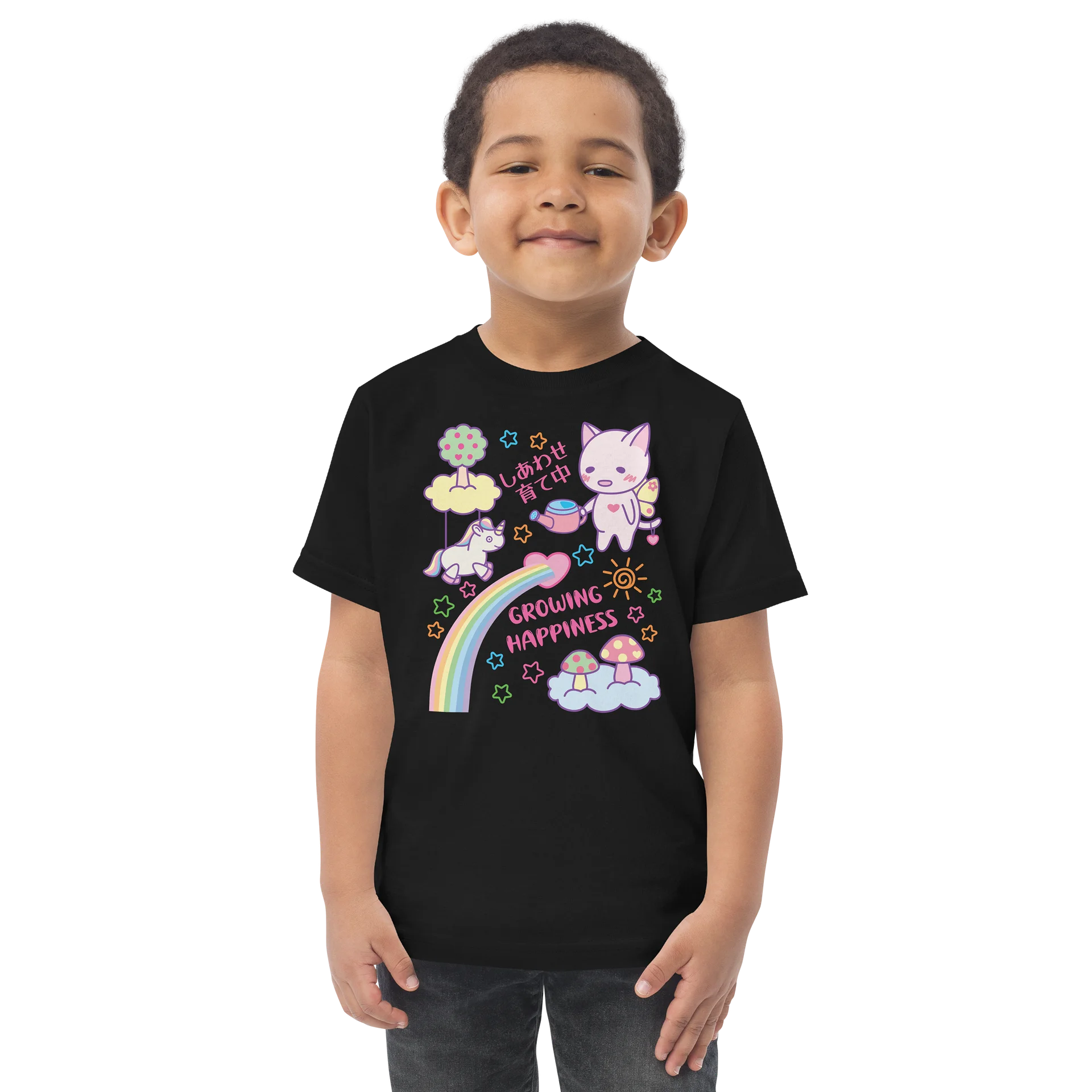 Happy Butterfly Cat - Toddler T-shirt product image (1)