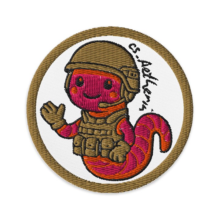 Militant Marcus Embroidered Patch product image (1)