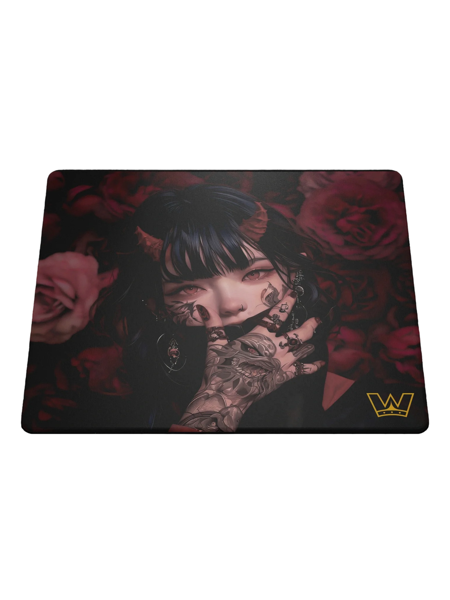 WASD Mousepad – Devil Rose Edition product image (2)