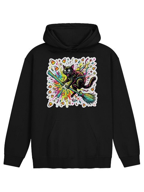 Broom Crash Cat Hoodie