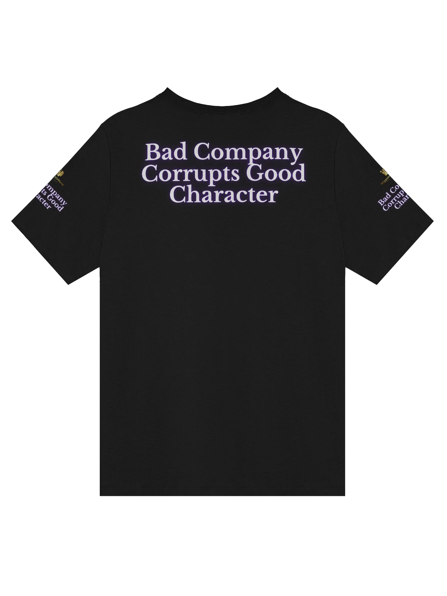 WigganOfficial “Bad Company Corrupts Good Character” Women's Relaxed V-Neck T-Shirt. product image (4)