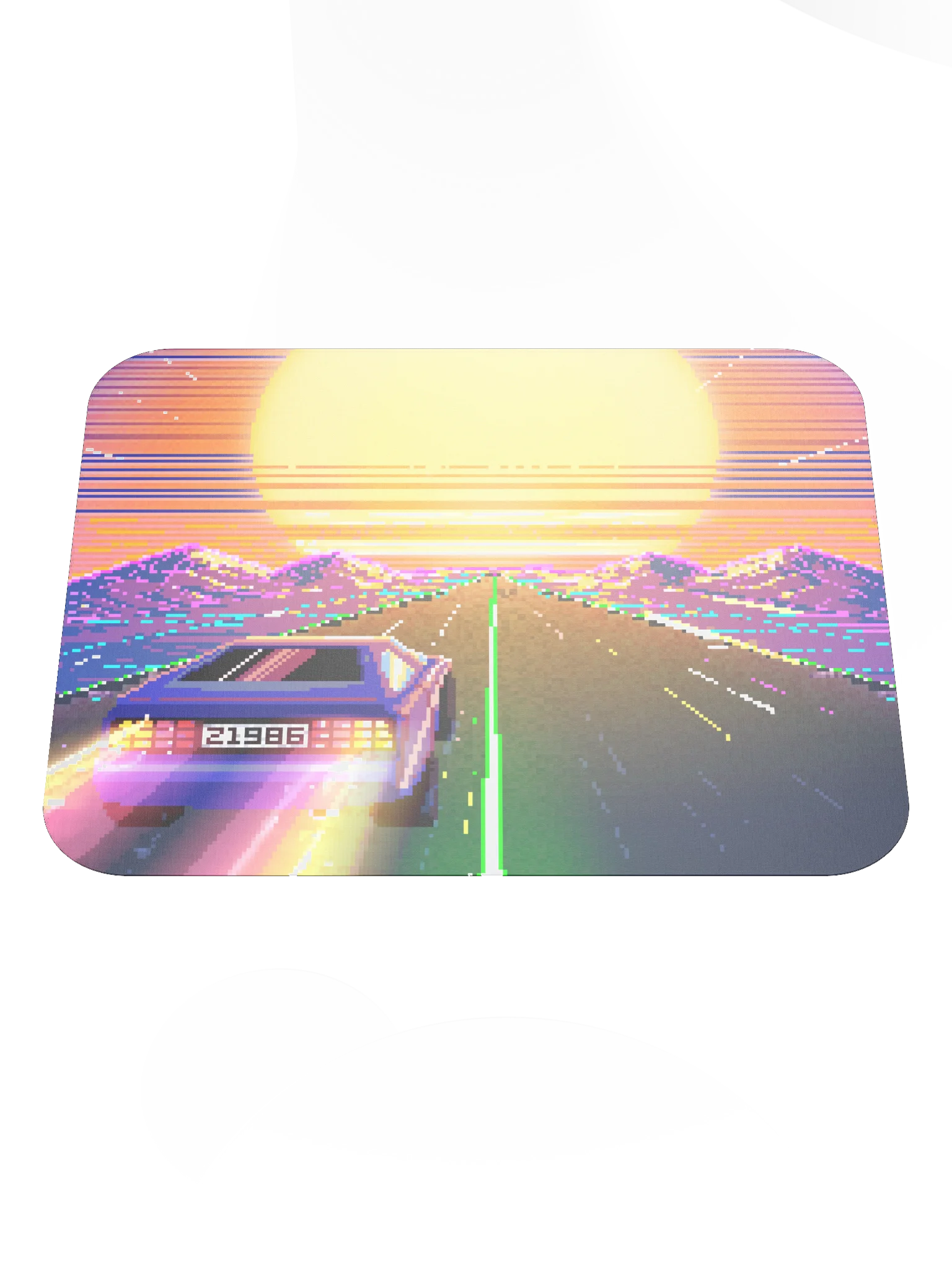 Synth City - Sunset - Mousepad product image (1)