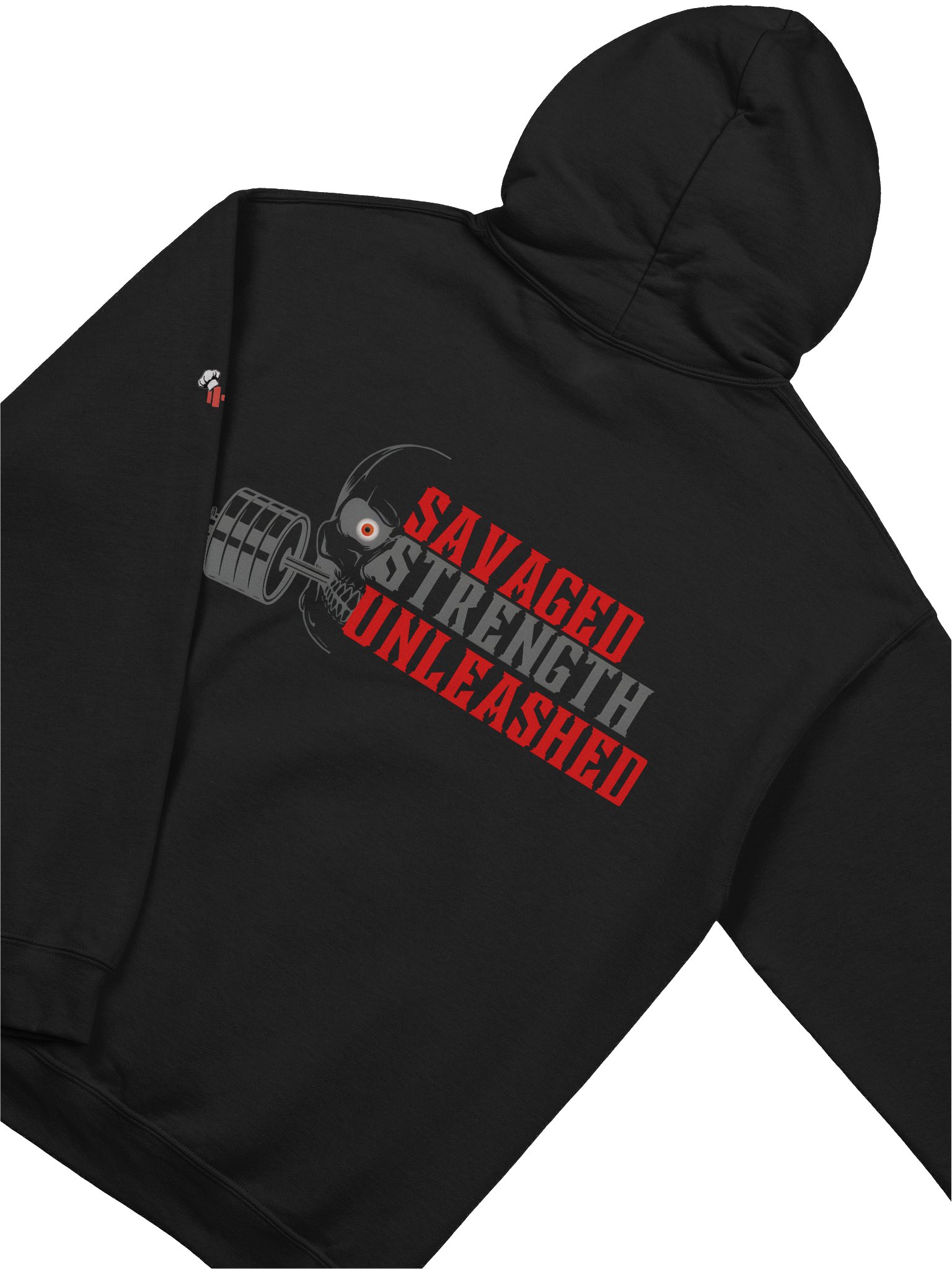 The Weight Room’s - Savaged Strength Unleashed - Hoodie product image (4)