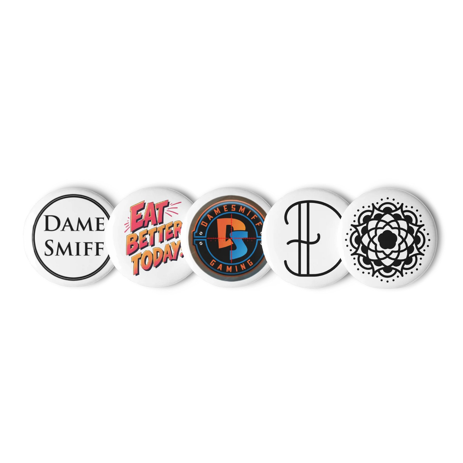DameSmiff Logo Pin Set product image (1)
