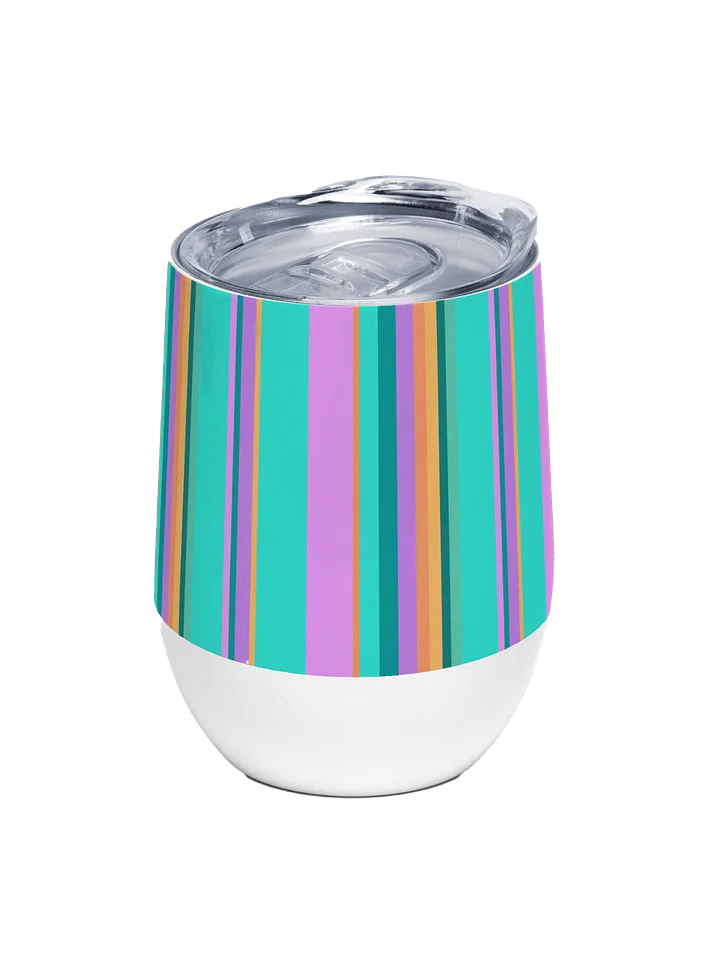 Party Time! Colorful Stripes Wine Cooler product image (1)