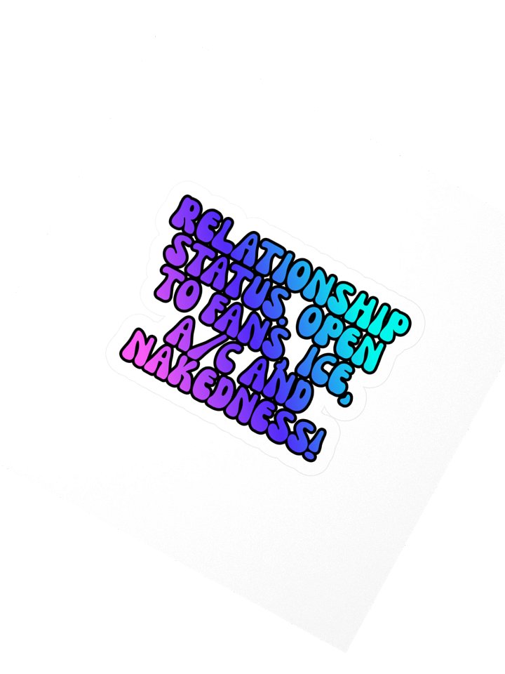 Menopause Chaos Kiss Cut 4"x4" Vinyl Sticker product image (2)