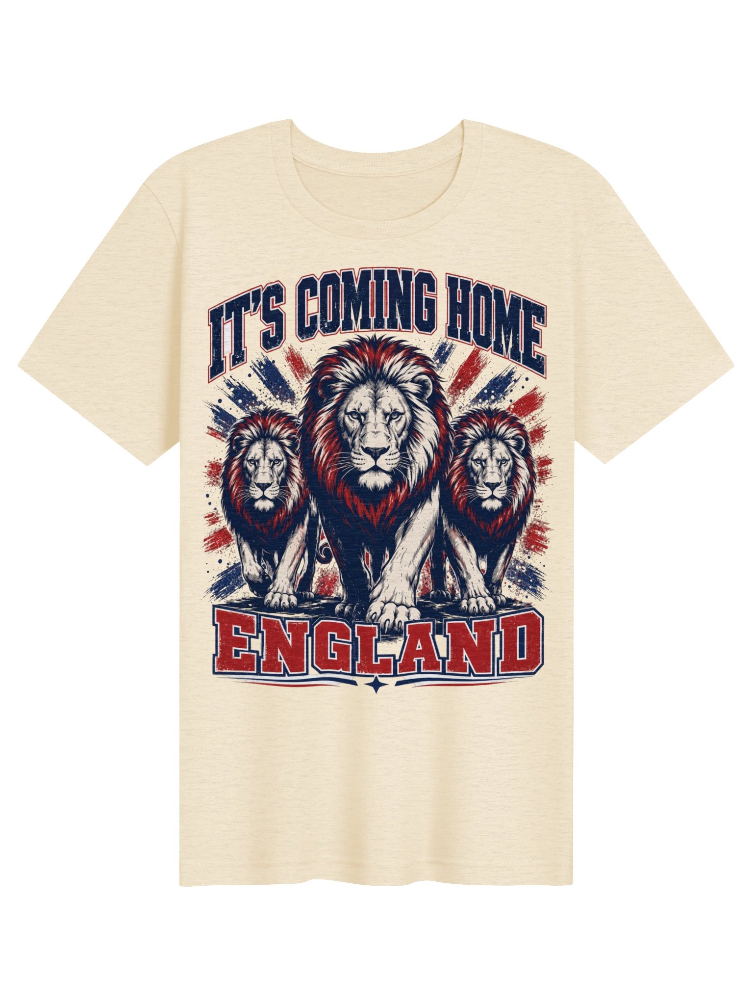 It’s Coming Home England Three Lions Tee | Official-Vibe England Three Lions World Cup Tee product image (2)
