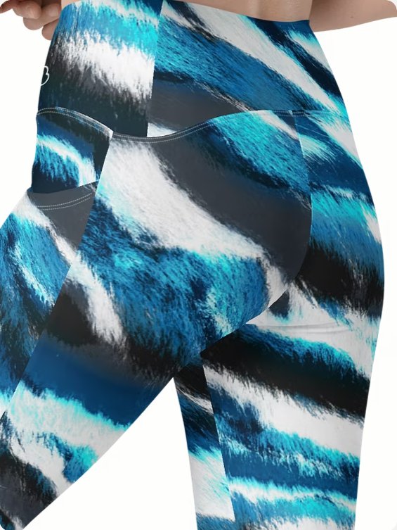 Animal Blue-Leggings with pockets product image (10)