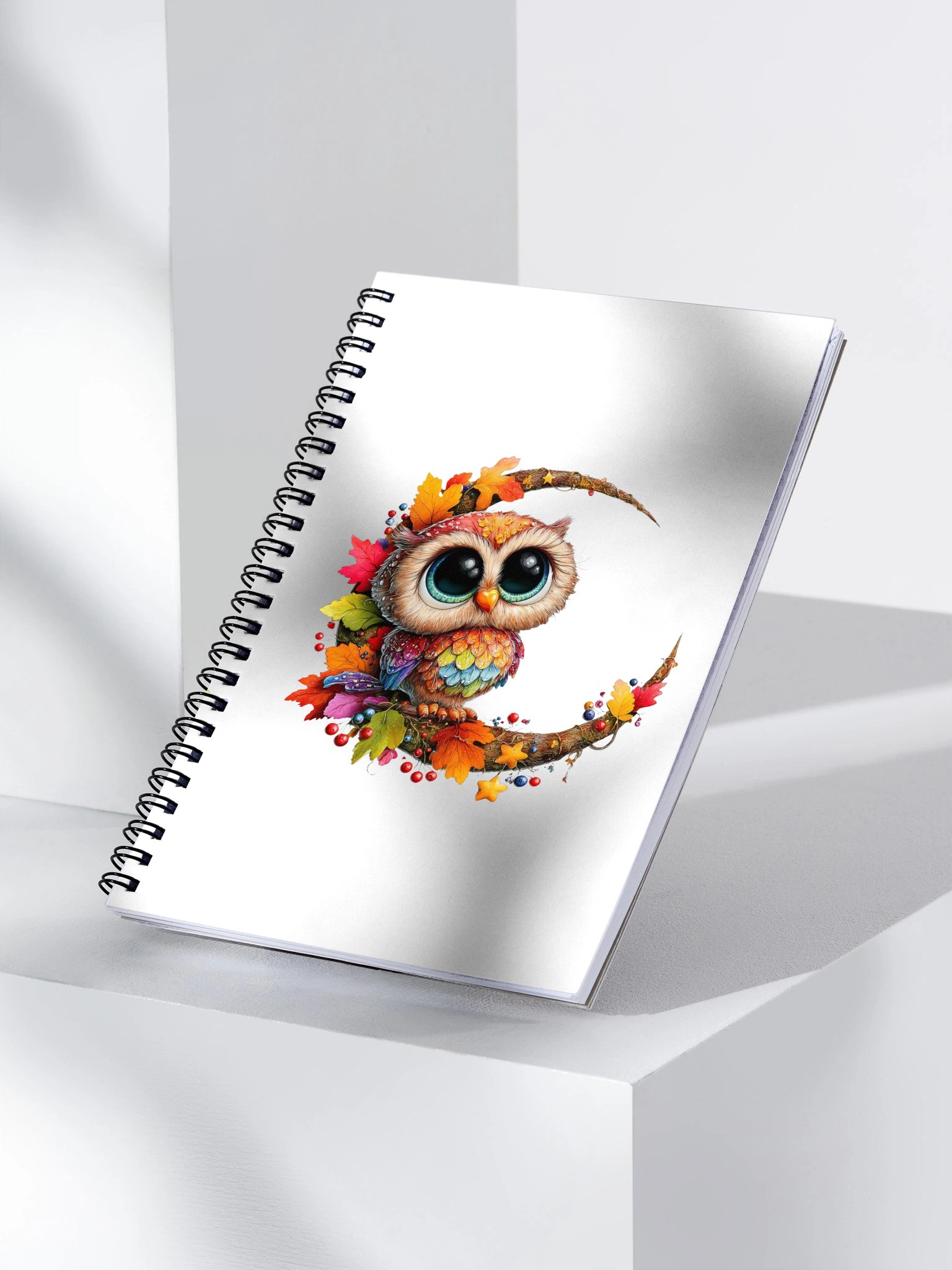 Autumn Owl Spiral Journal product image (3)