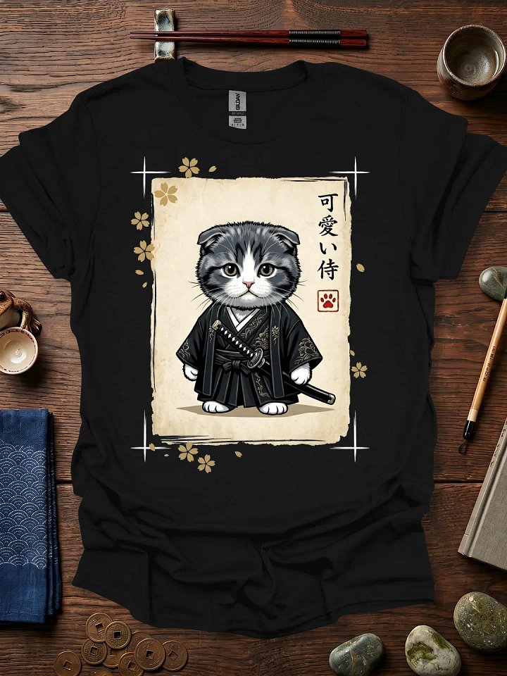 Samurai Kitten T-Shirt product image (11)