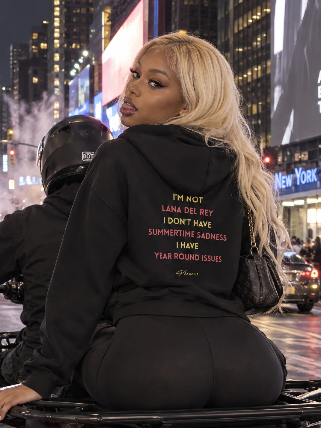 Lana Del Rey - Summertime Sadness - Hoodie — Black — photo 1 of 12