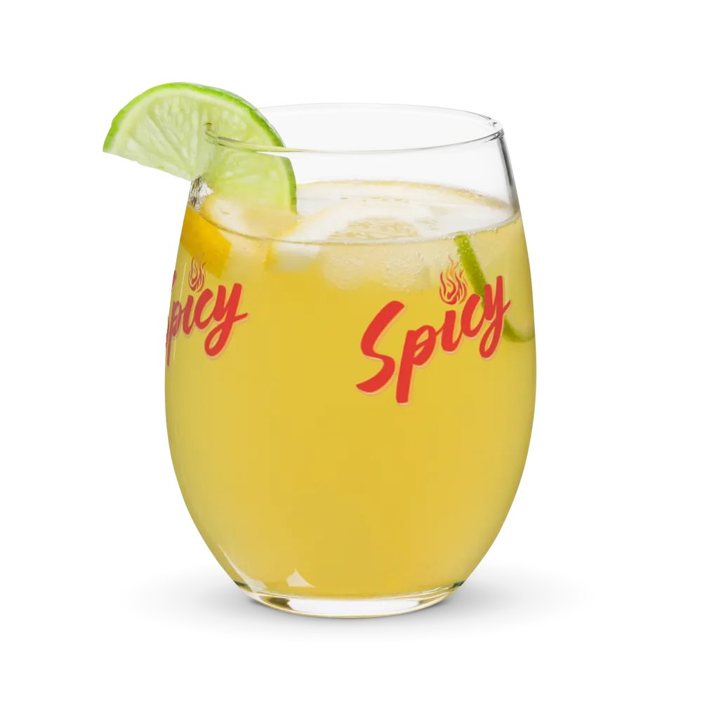 Spicy Dodgeball Club Stemless Wine Glass product image (12)