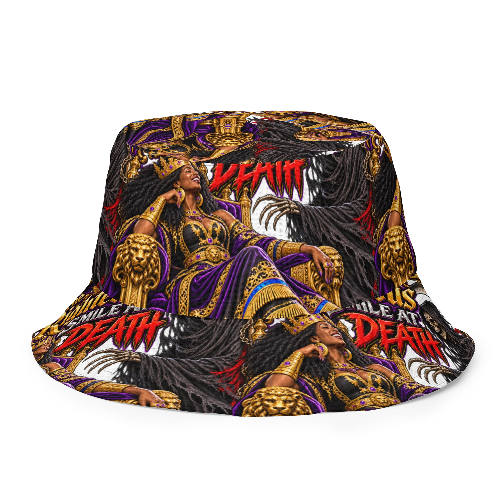 The Righteous Smile at Death Reversible Bucket Hat product image (8)