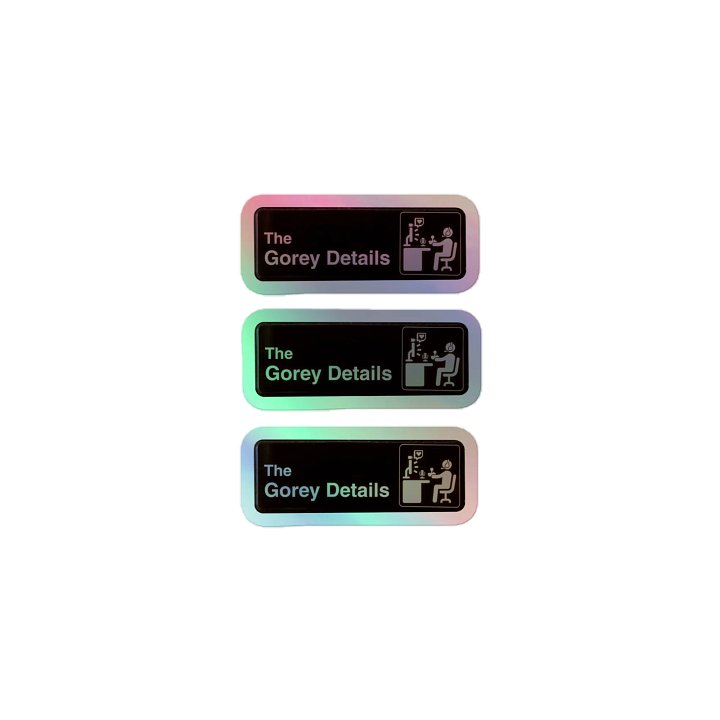 The Studio - Kiss-Cut Holographic Sticker Sheet product image (1)