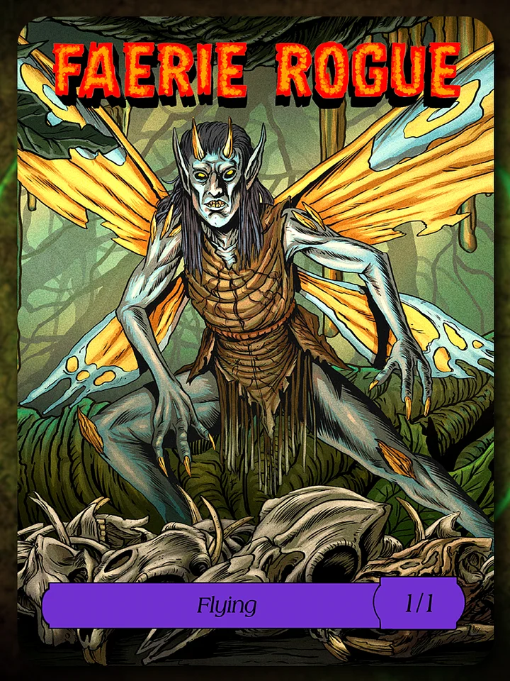 Faerie 1/1 Full Art Token product image (1)