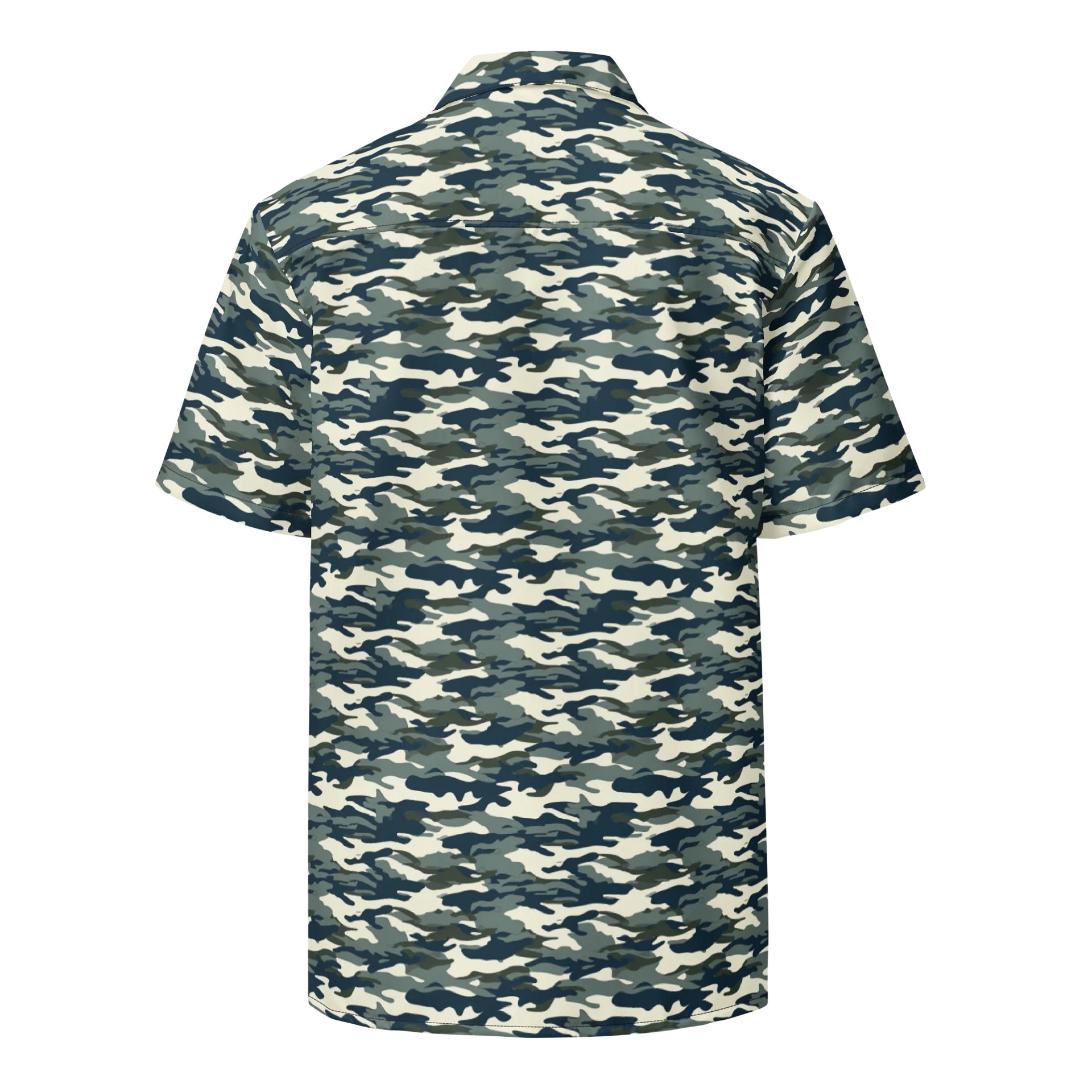 Frosted Camo Men’s Button-Up Shirt product image (2)