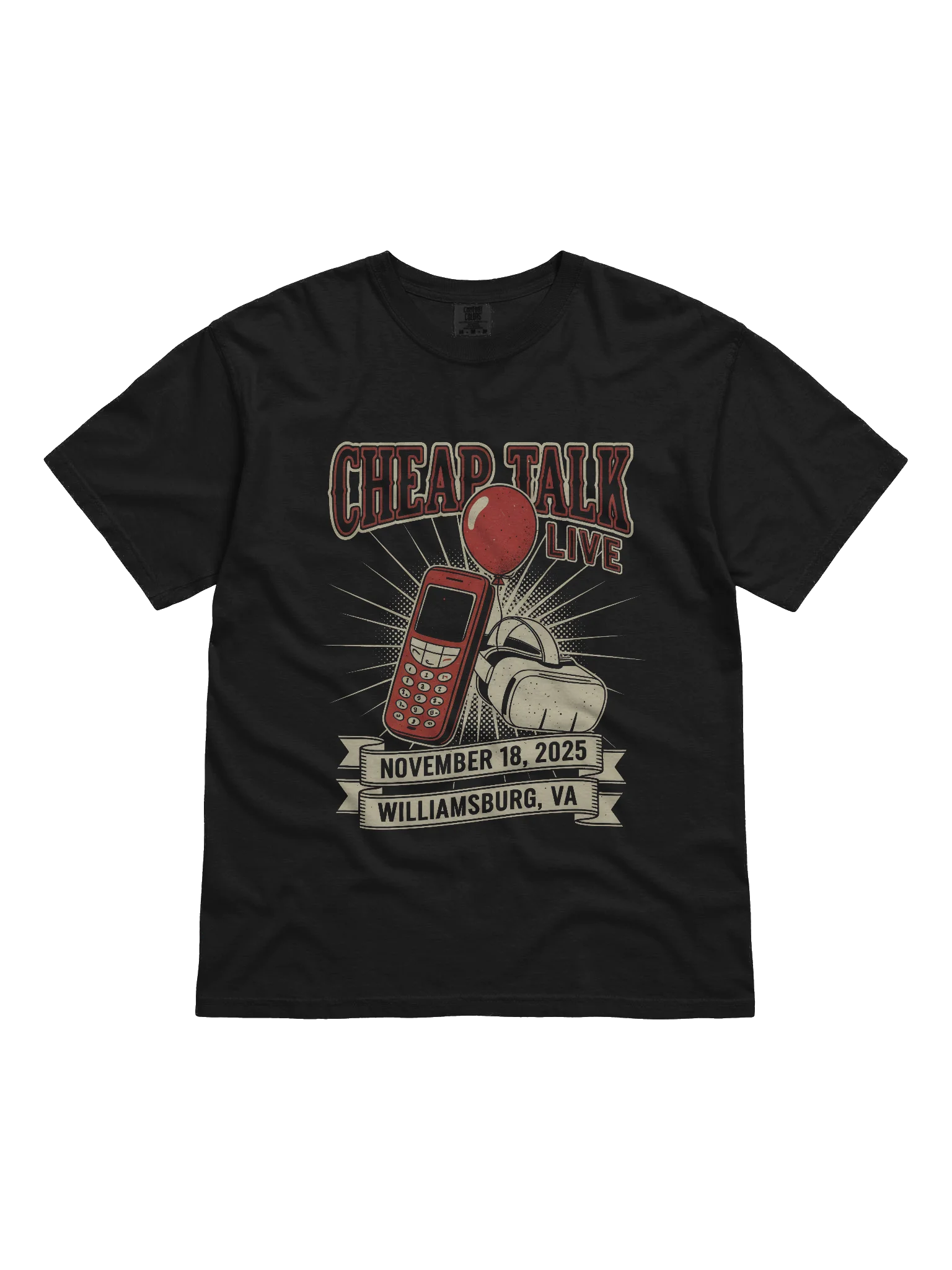 Cheap Talk Live Tee 2025 product image (71)