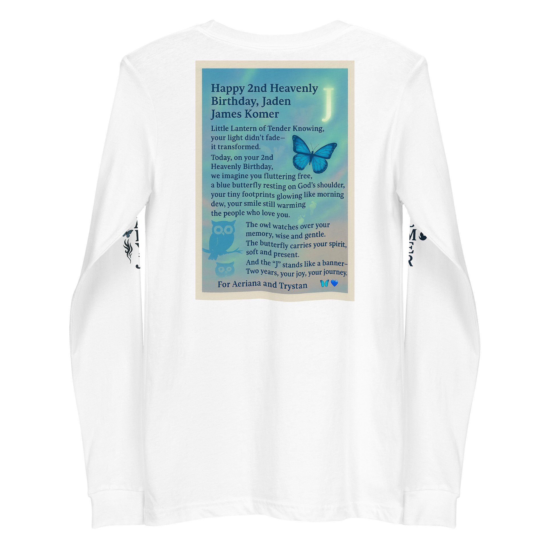Baby J Heavenly Birthday Tribute Long Sleeve Tee product image (6)