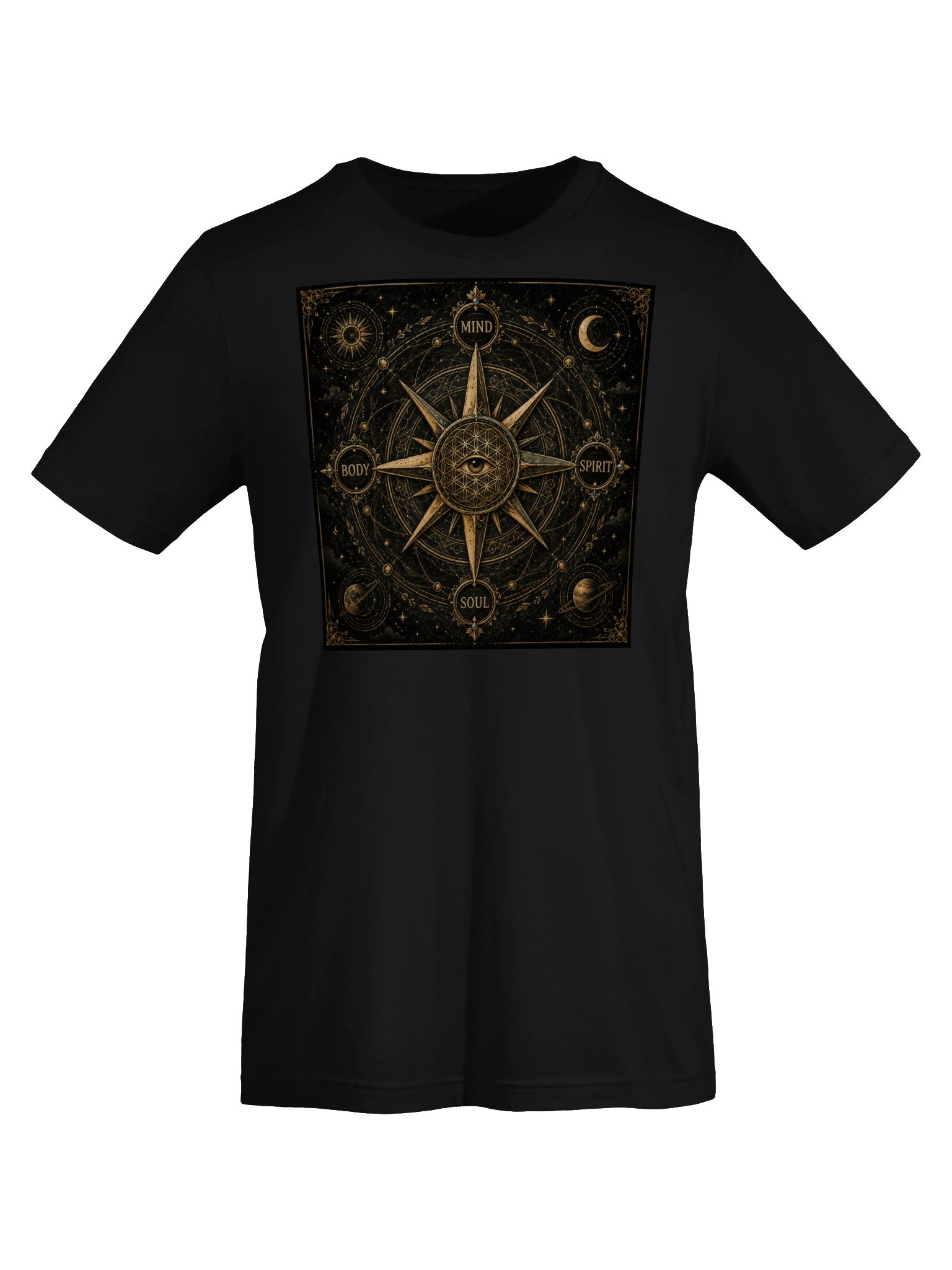 Mind Body Spirit Soul Mystic Tee product image (5)