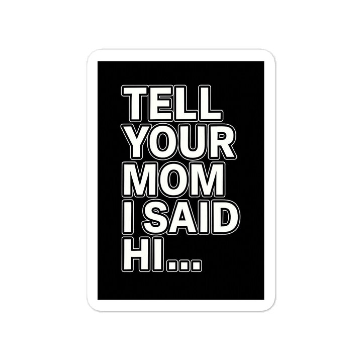 BunnasaurusRex Mom Sticker product image (1)
