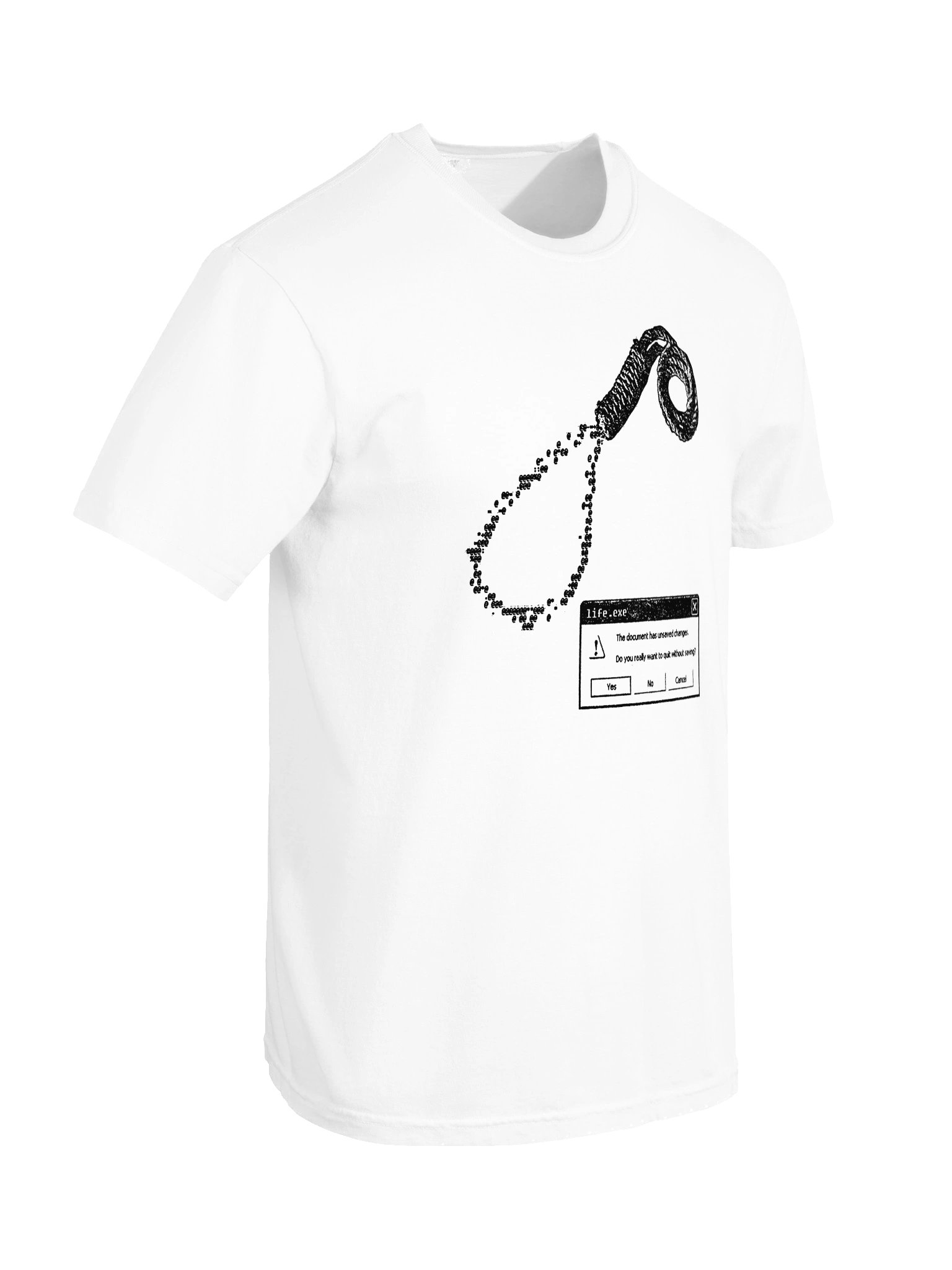 QUIT WITHOUT SAVING? T-SHIRT product image (6)