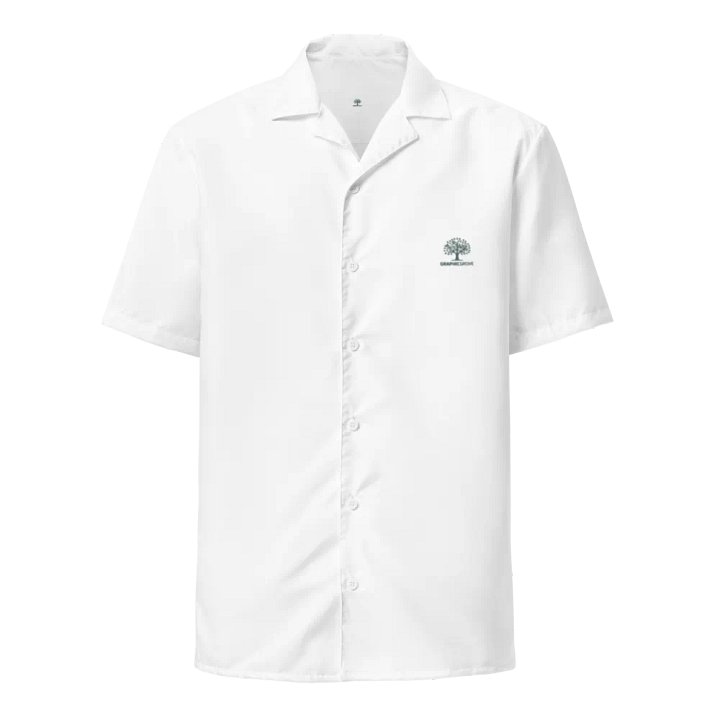 Graphic Grove Unisex Hawaiian Shirt - Eco-Friendly UPF50+ with Tree Logo product image (1)