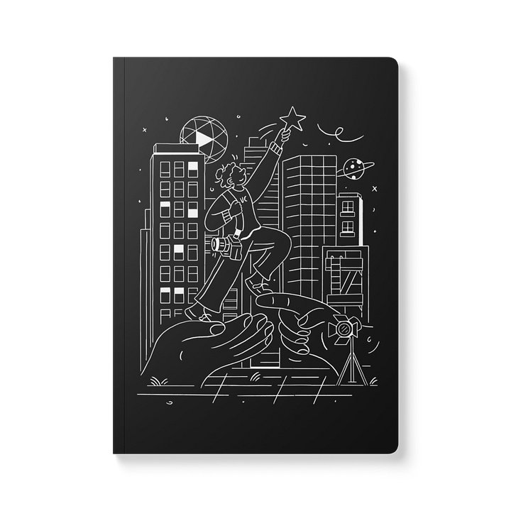 City of Stars Softcover Journal product image (1)