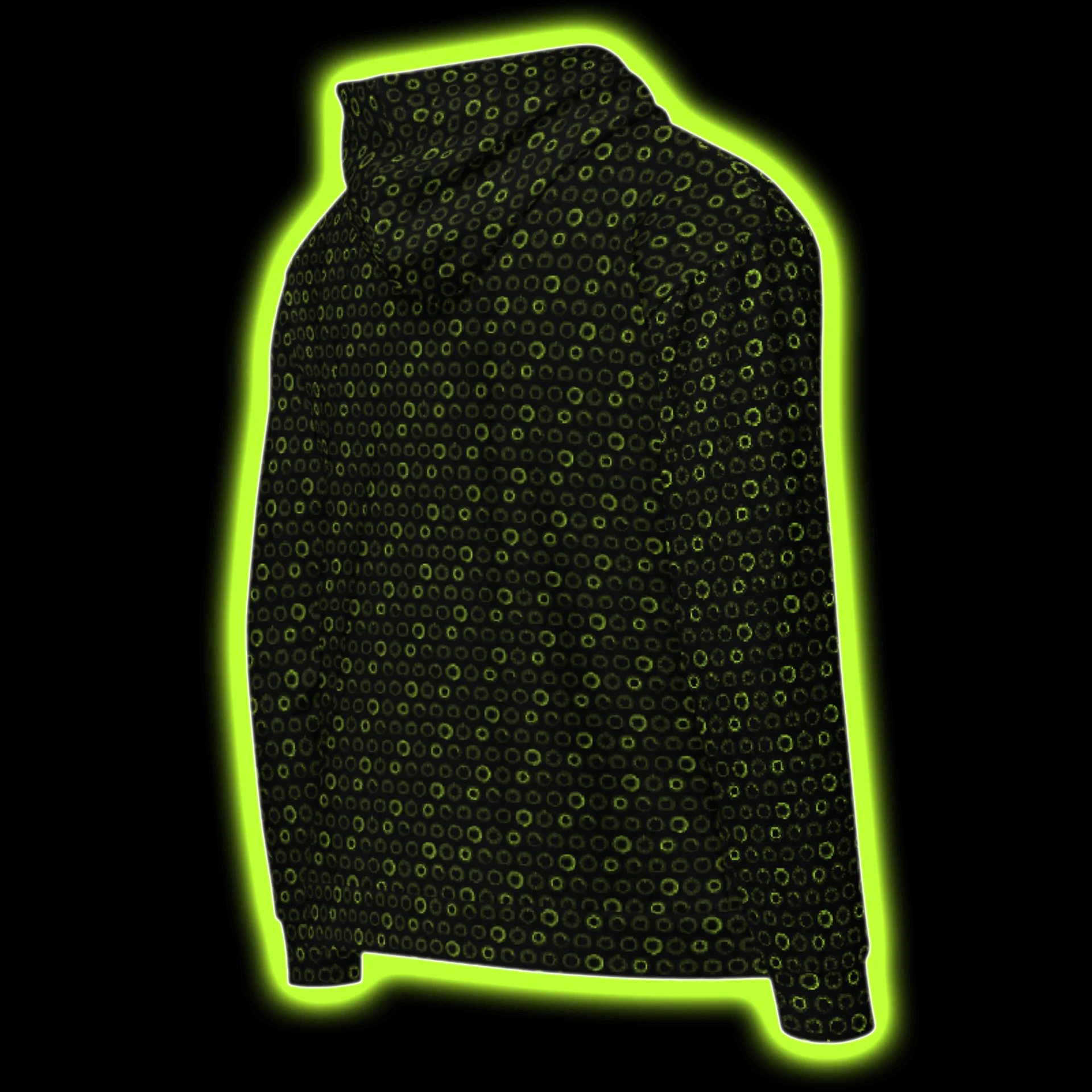 Synthesis Controls Zip Hoodie - (7 Modular Synth Dials) BARIUM product image (4)