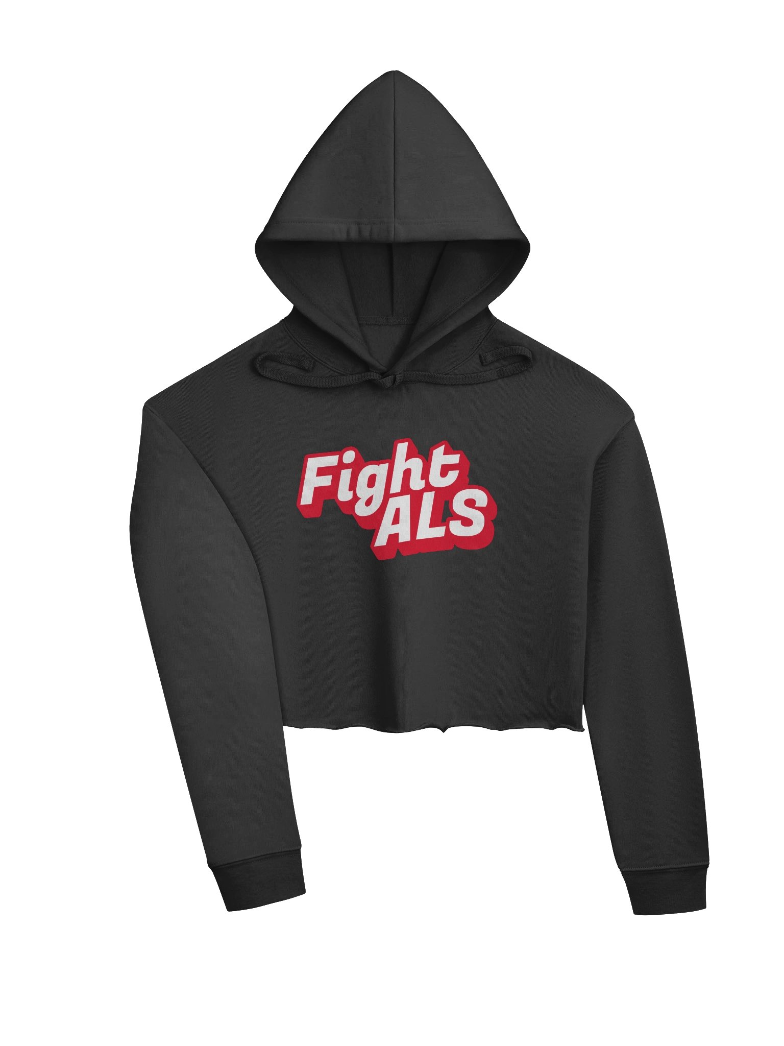 Fight ALS Cropped Hoodie product image (3)