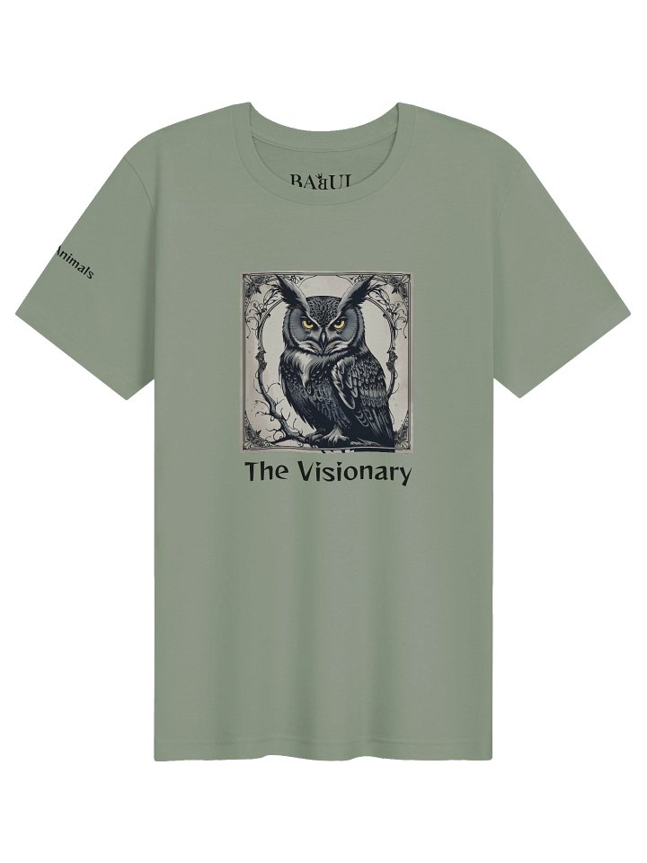 OWL – The Visionary - Magic Animals T-Shirt - (front graphic) product image (1)