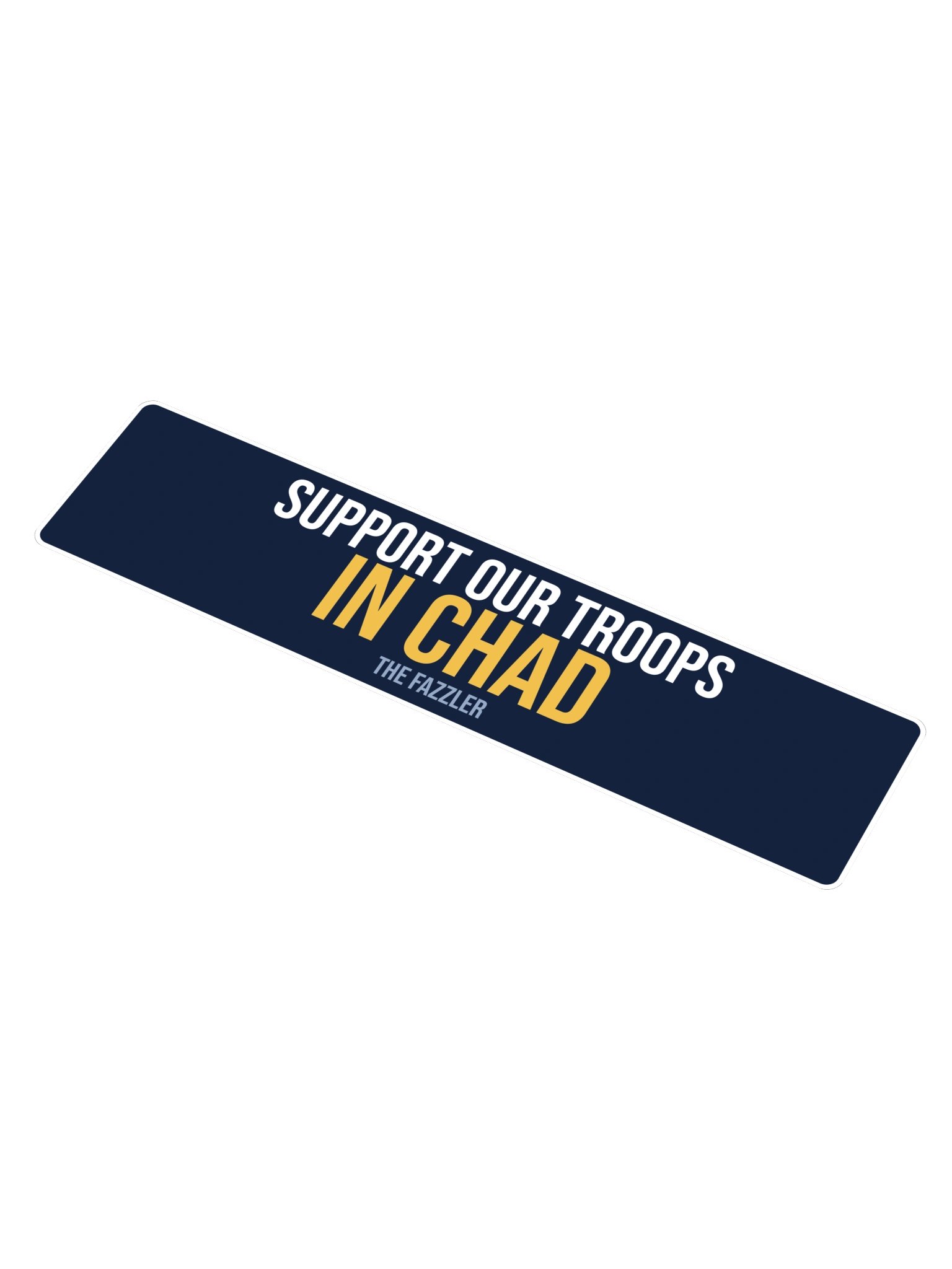 Support Our Troops in Chad Bumper Sticker product image (1)