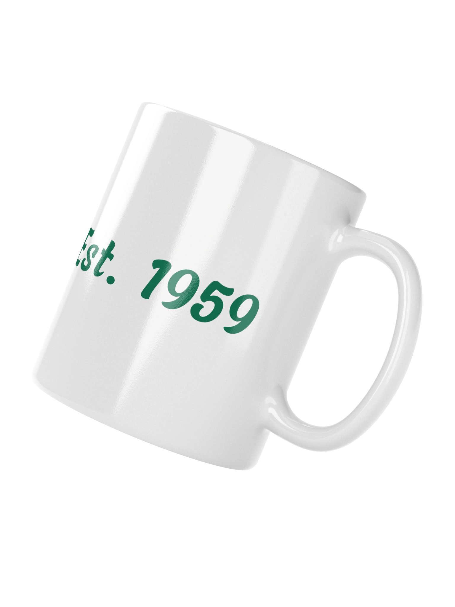 Lake Cherokee Ceramic Mug (Green Swoosh) product image (8)