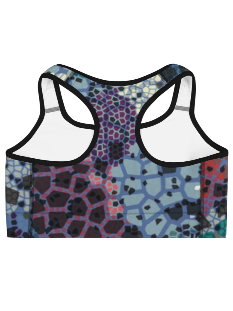 Stained glass Sports Bra product image (3)