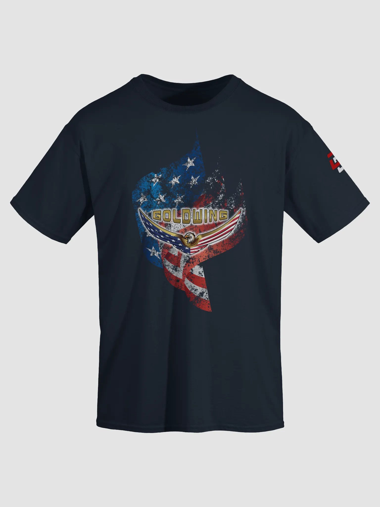 American Goldwing - Front and Back - Dark Tee product image (3)
