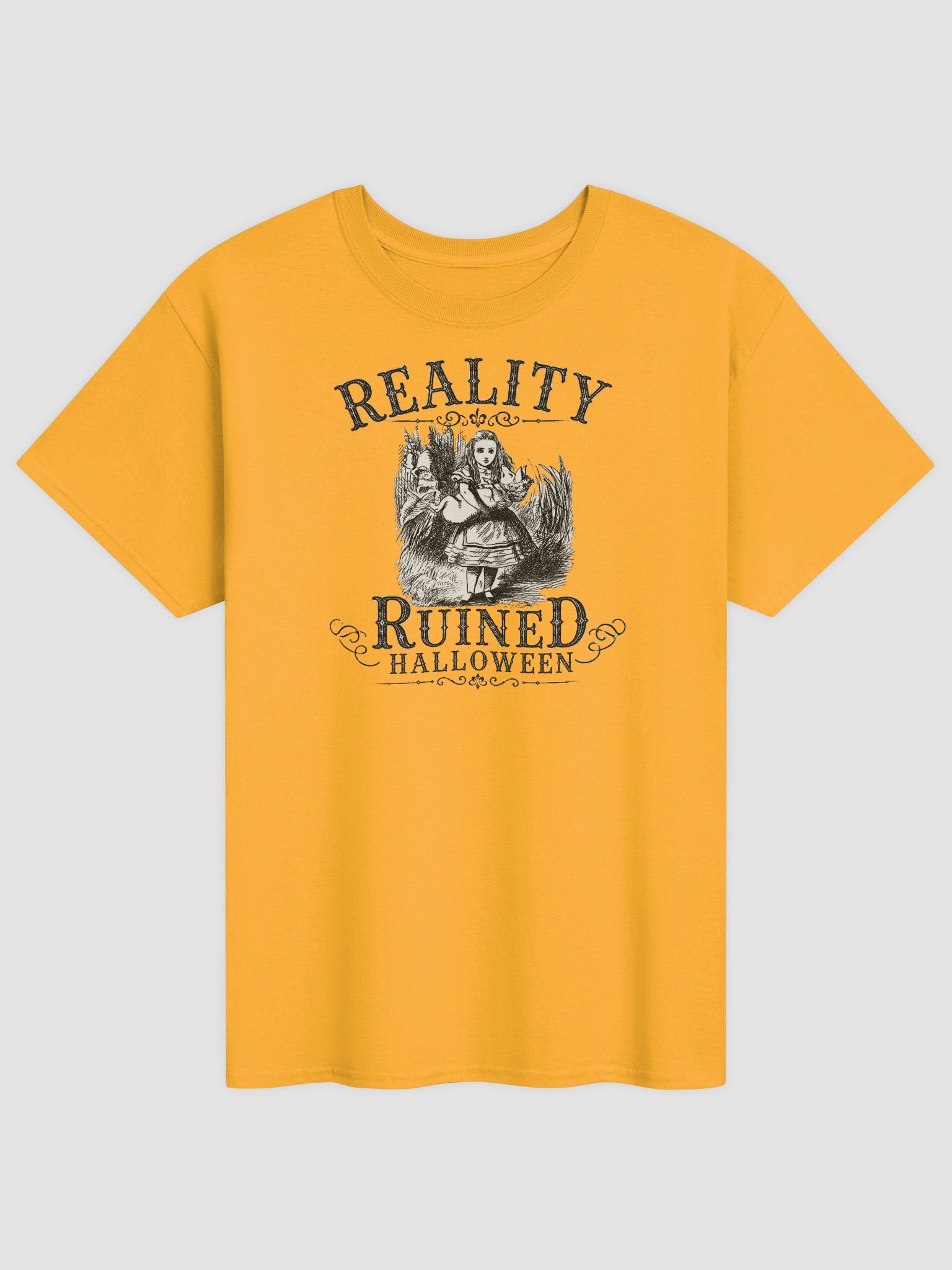 REALITY RUINED HALLOWEEN, Alice, Cotton Unisex Heavyweight T-Shirt product image (1)