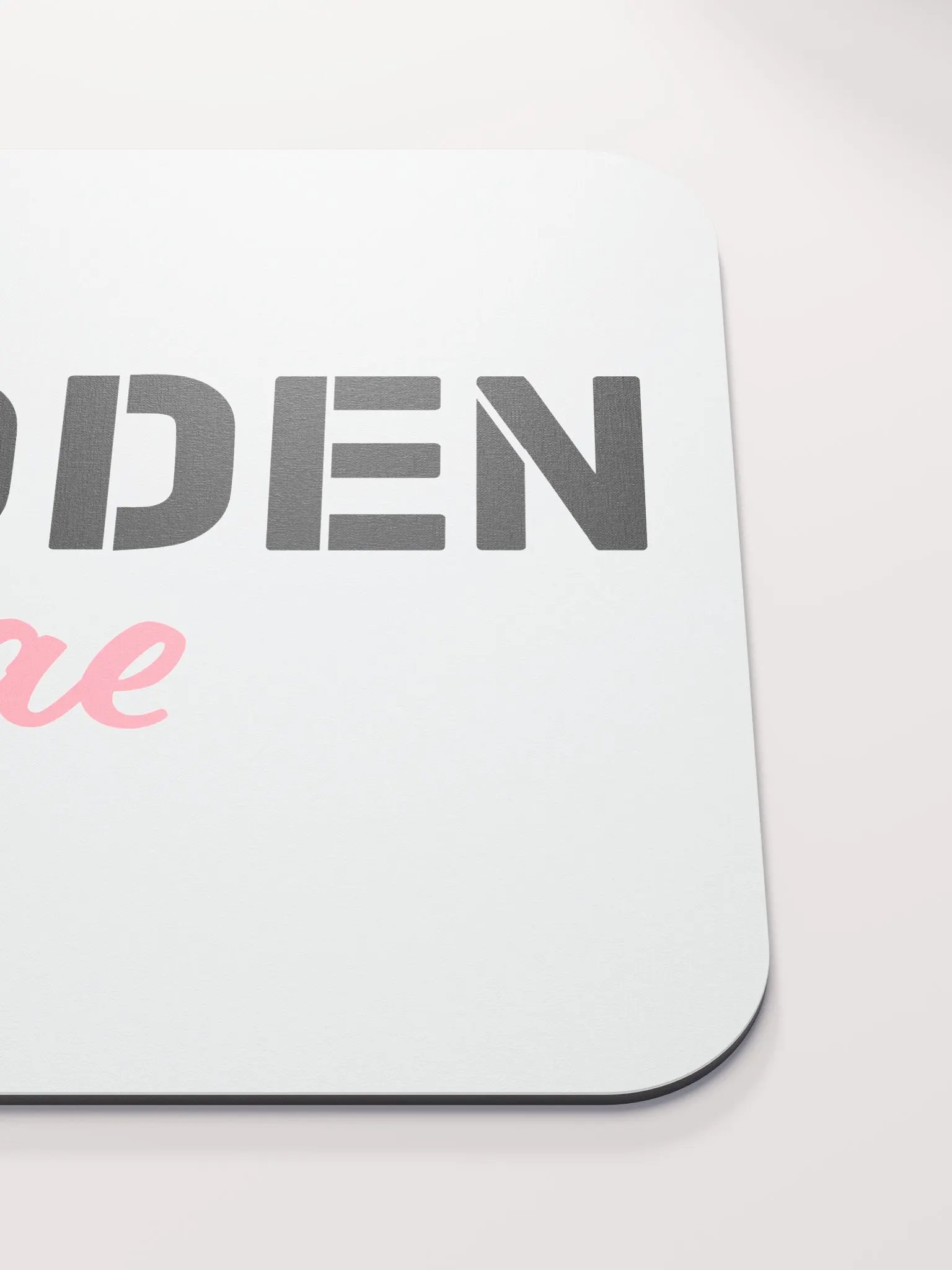 MaddenBae Mouse Pad Black and Pink product image (5)