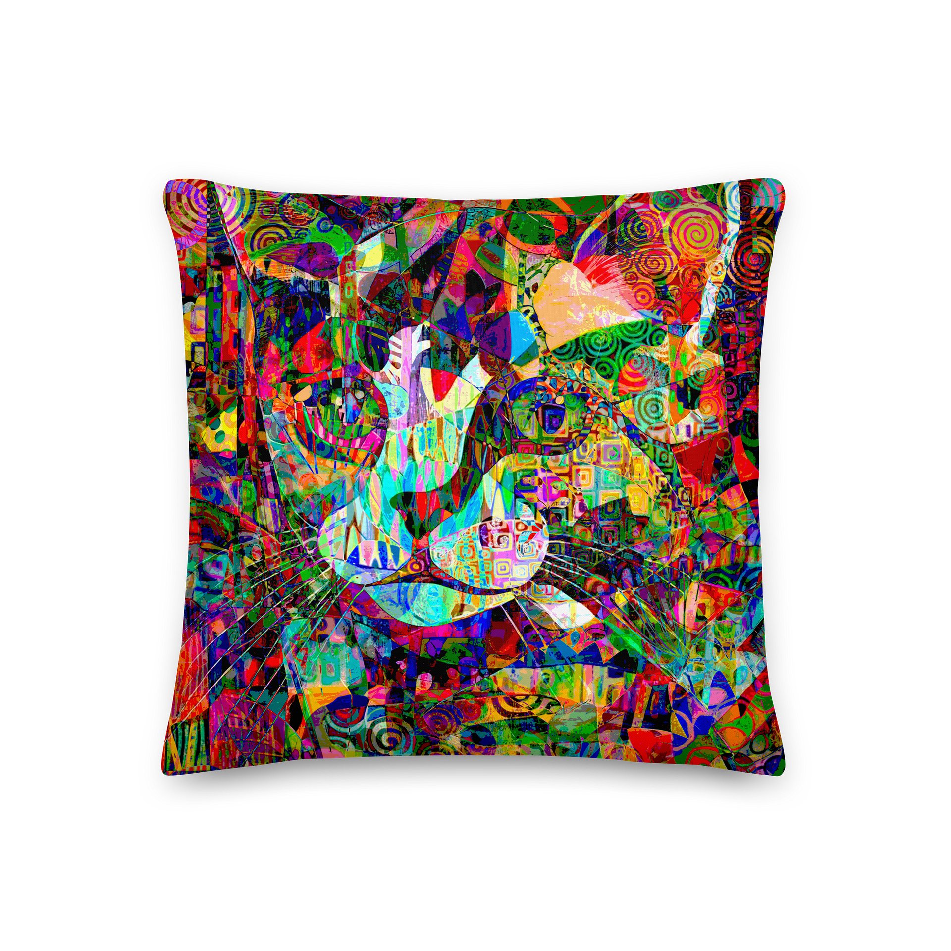 Whiskers in Wonderland Pillow product image (1)