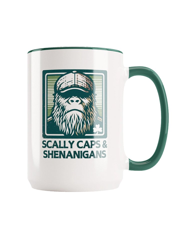 Scally Caps & Shenanigans Mug – Luck of the Sasquatch Remix product image (1)